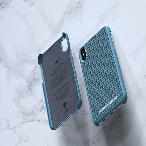 Materiałowe etui do iPhone Xs Max (Petrol) na Arena.pl