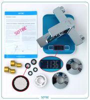 Wannowe baterie ścienne Kran do wanny ceramiczny przełącznik SOTBE NEA-BWO