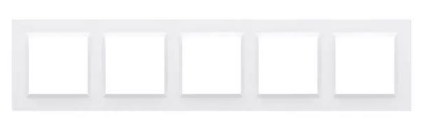 Simon10 Ramka 5-krotna CR5/11 biała SIMON zdjęcie 1