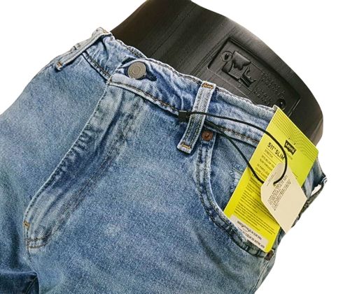 Męskie jeansy Levi's 511 -Slim Stretch 045115465 Levis dziury oryg. W36/L36 na Arena.pl