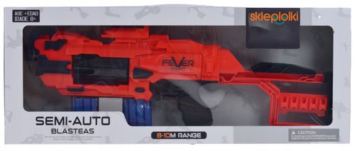 BEZPIECZNA WYRZUTNIA MANUALY KARABIN NA MIĘKKIE STRZAŁKI ZABAWKA DLA DZIECI na Arena.pl