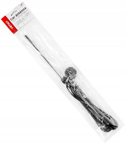 ANTENA SAMOCHODOWA 5MM ADAPTOR DŁ. 40CM na Arena.pl