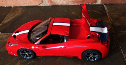 Autko Zdalnie Sterowane FERRARI 458 SZYBERDACH NA PILOT Rastar Samochód RC na Arena.pl