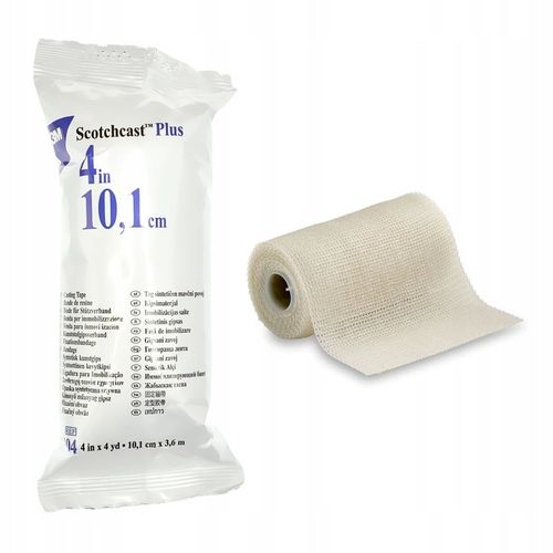 Scotchcast 3M LEKKI GIPS SYNTETYCZNY 10,1cm x 3,6m na Arena.pl