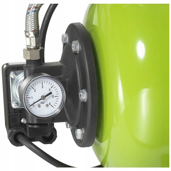 HYDROFOR POMPA do wody ZBIORNIK 24L 5.3 BAR MANOMETR 6000 l/h 230V 1300W zdjęcie 4