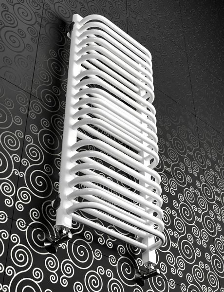 GRZEJNIK ŁAZIENKOWY OLD-SCHOOL 1220x500 BIAŁY POŁY zdjęcie 5