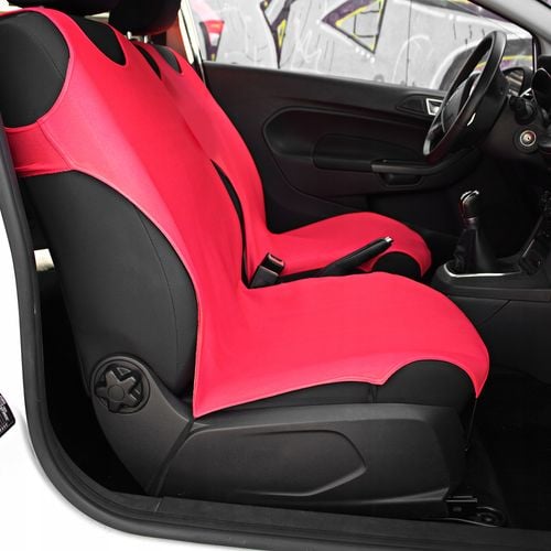 KOSZULKI POKROWCE SAMOCHODOWE TYŁ PRZÓD CZERWONE na Arena.pl