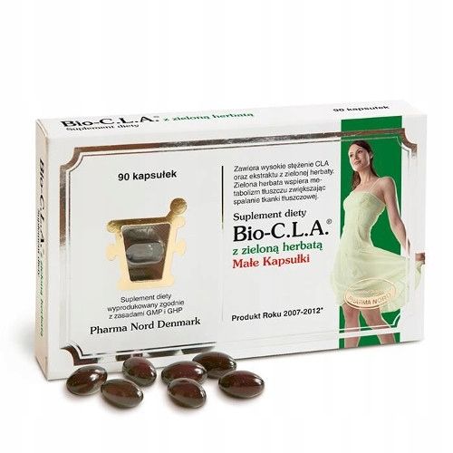 Bio-C.L.A. z zieloną herbatą 90 kapsułek zdjęcie 3