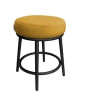 Taboret Ben noga metalowa czarna MG15