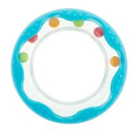 Grzechotka z gryzakiem - Niebieska