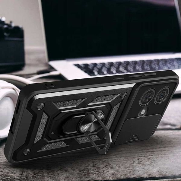 Spacecase Camring Motorola Edge 40 Neo Black zdjęcie 5