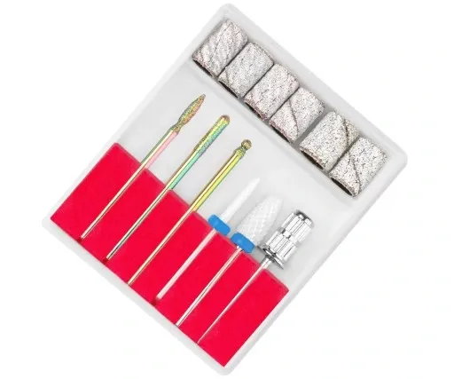 40W FREZARKA PROFESJONALNA DO MANICURE + FREZY zdjęcie 5