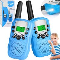WALKIE TALKIE DLA DZIECI ZESTAW KRÓTKOFALÓWKI ŁOKI TOKI DUŻY ZASIĘG 2szt