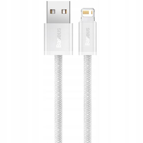 Kabel USB do Lightning Baseus Dynamic, 2.4A, 1m (biały) na Arena.pl
