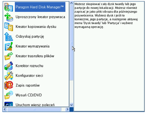 Paragon Hard Disk Manager 15 Professional 5 PC na Arena.pl