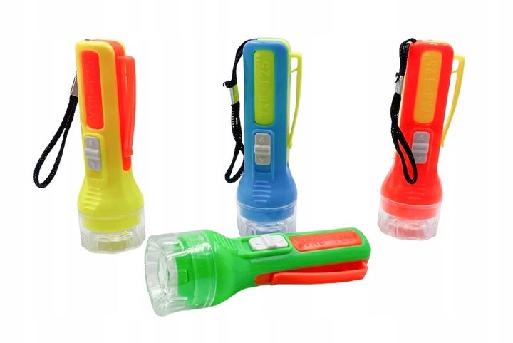 ZESTAW 4 SZTUK MINI LATARKA LED zdjęcie 1