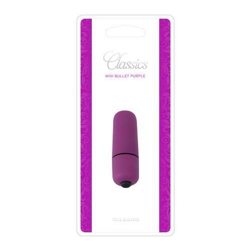 Wibrator-Mini Vibratore Bullet Classics Purple zdjęcie 1