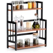 Półka Kuchenna Piętrowa na Blat Regał Do Szafki Stojak Organizer do Kuchni