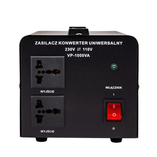 ZASILACZ KONWERTER TRANSFORMATOR 230V 110V 1000W na Arena.pl