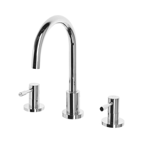 Bateria umywalkowa srebrna SIPI