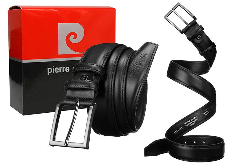 pasek pierre cardin 6209 nero 110 zdjęcie 1