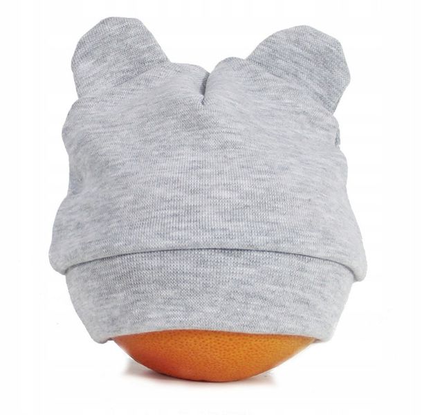 BAWEŁNIANE CZAPECZKI DLA NOWORODKÓW kolory MISIE zdjęcie 14