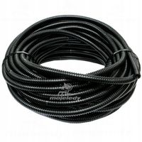 20m Rura karbowana peszel solarny odporny na UV solar 9/12 czarny