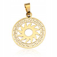 ZŁOTA ZAWIESZKA SŁOŃCE Z DROGĄ GRECKĄ PR 585