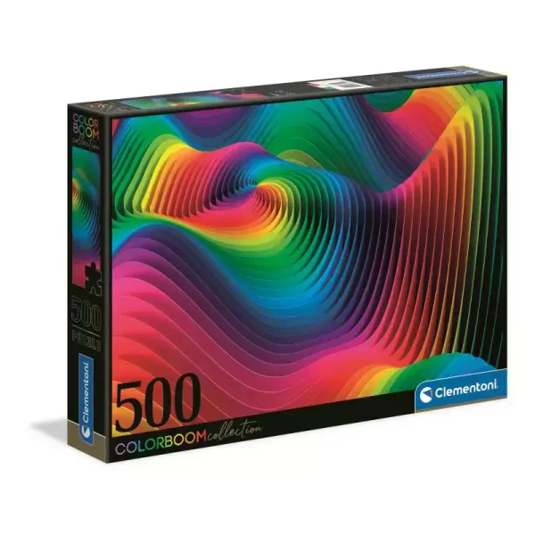 Puzzle 500 elementów. Color boom. Fale zdjęcie 1