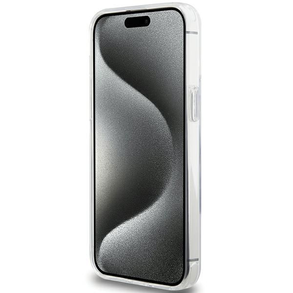 Etui Karl Lagerfeld do iPhone 15 Pro, Biały, MagSafe zdjęcie 5