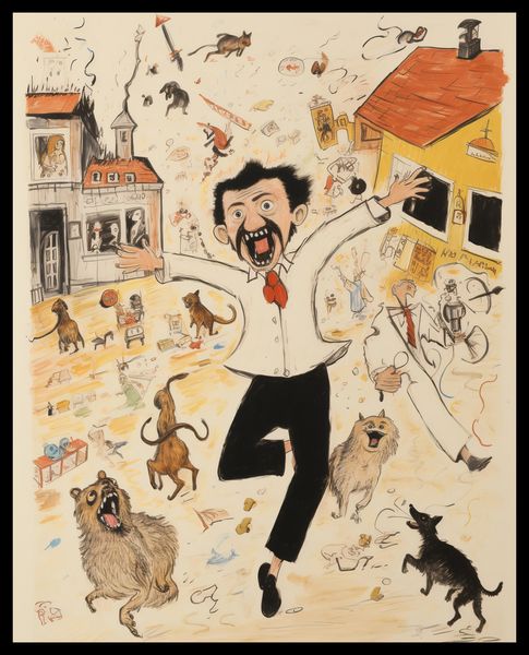 Plakat 40x50cm Chaos w Miasteczku zdjęcie 2