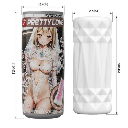 pretty love   masturbator, super soft material tpr /abs na Arena.pl
