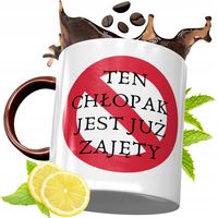 Kubek Bordowy Dla Chłopaka Na Urodziny Prezent