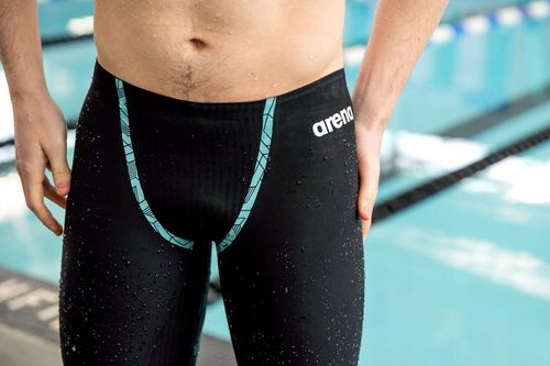 Strój startowy męski Arena Men's Powerskin Primo Jammer Black Teal R.UK26 na Arena.pl