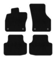 Dywaniki welurowe BASIC do Skoda Octavia IV A7 2020- czarne