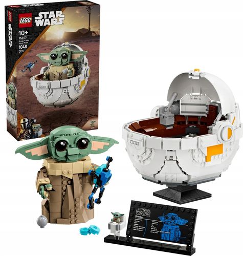 75403 - LEGO Star Wars - Grogu™ w wózku na Arena.pl
