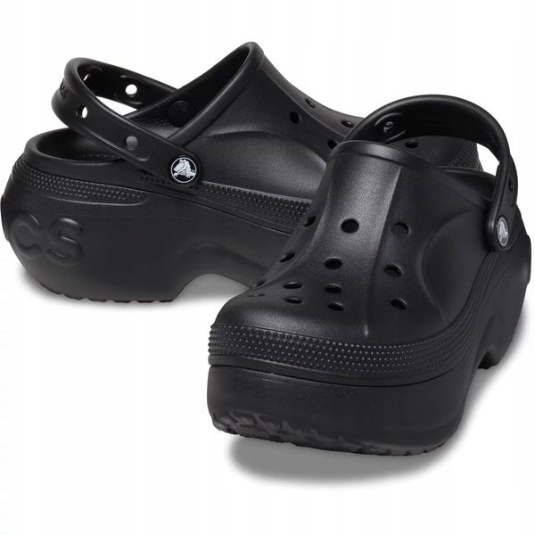 Damskie Buty Chodaki Platforma Koturn Crocs Bella 210062 Clog 36-37 zdjęcie 2