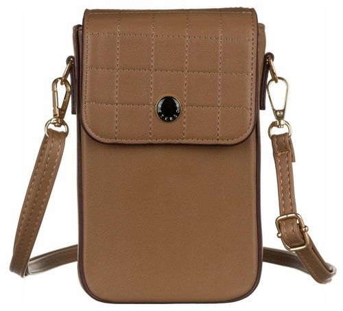 mini torebka-portfel ze skóry ekologicznej - peterson na Arena.pl