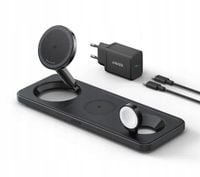 Ładowarka indukcyjna Anker MagGo Magnetic Wireless Charger Stand 15W Czarna