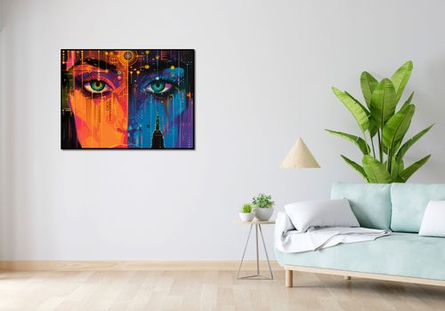 Plakat 100x75cm Cyfrowa Psyche na Arena.pl