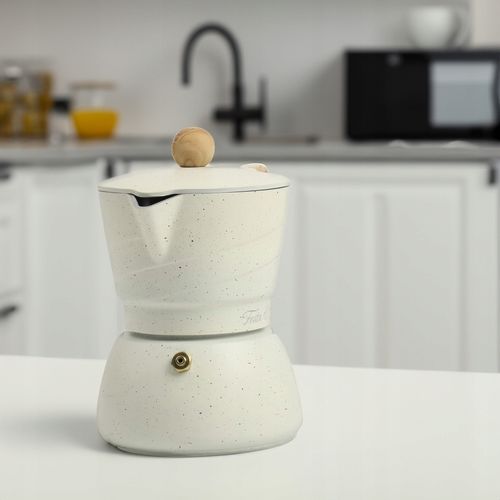 KAWIARKA ALUMINIOWA ZAPARZACZ DO KAWY KAFIETERKA WŁOSKA MOKA NA 3 FILIŻANKI na Arena.pl