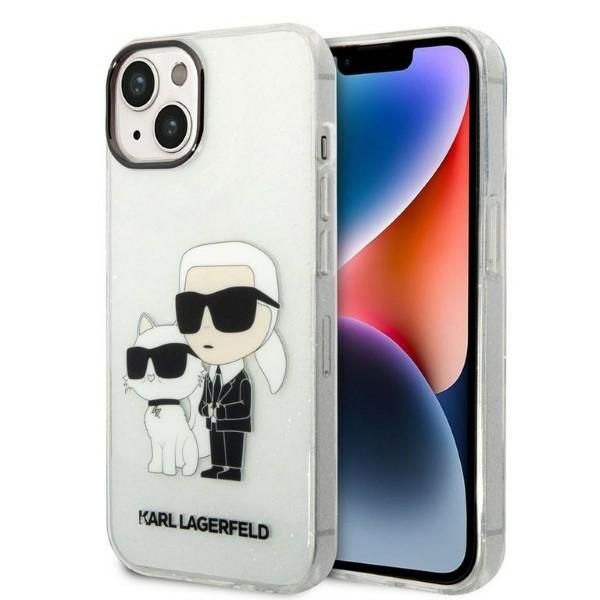 Etui Karl Lagerfeld do iPhone 15 Plus, iPhone 14 Plus, Przezroczysty zdjęcie 1