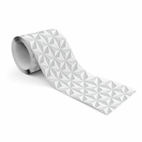 Pasek Dekoracyjny Do Tapet Wzór Geometryczny TRÓJKĄTY Efekt 3D