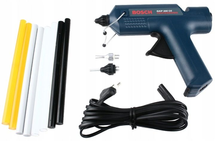 PISTOLET DO KLEJU GKP 200 CE BOSCH + KLEJ WALIZKA zdjęcie 4