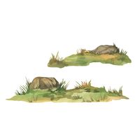 Naklejka Zestaw Polana Safari DK434 L