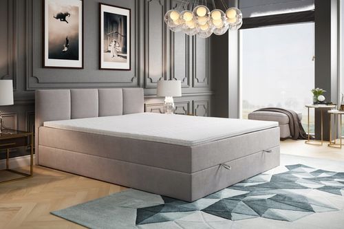 ŁÓŻKO TAPICEROWANE KONTYNENTALNE ROYAL 140 MATERAC na Arena.pl