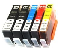 5x TUSZE DO DRUKARKI HP PHOTOSMART 5524 5520 364XL