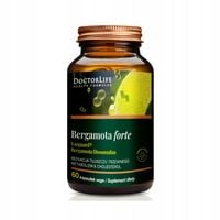 DOCTOR LIFE Bergamota Forte cholesterol 500mg 60 kapsułek