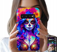 ETUI DO SAMSUNG GALAXY S10 PLUS - MEKSYKAŃSKA, KOLOROWA KRÓLOWA ŚMIERCI