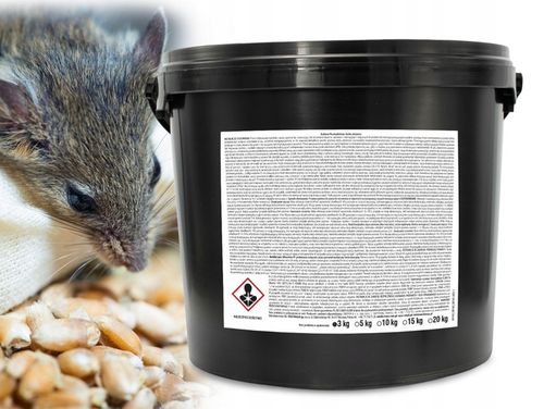 Silna Trutka Na Myszy Szczury 3kg Ziarno Trucizna na Szczury Myszy na Arena.pl